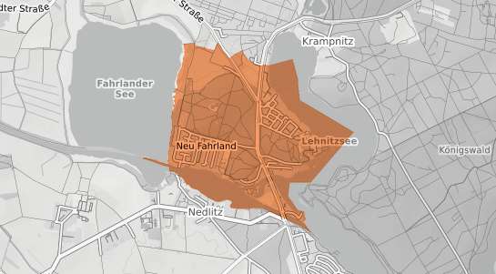 Mietspiegelkarte Potsdam Neu Fahrland